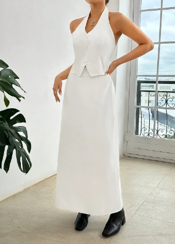 Костюм (жилет, спідниця) SHEIN (342405494)