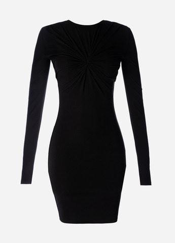 Чорна кежуал сукня силуетна Gepur однотонна