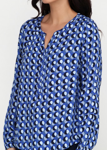 Синяя демисезонная блуза Brandtex Collection