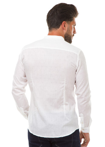 Белая кэжуал рубашка в полоску Y.TWO