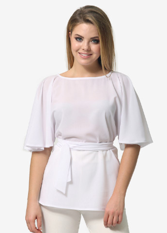 Белая демисезонная блуза Lila Kass