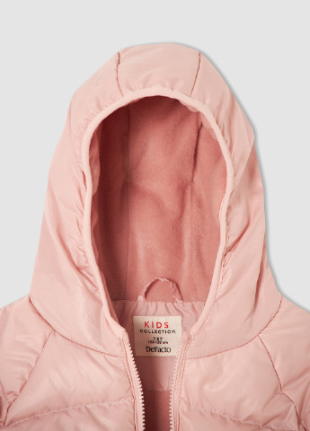 Светло-розовая демисезонная куртка DeFacto