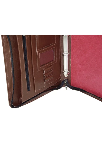 Чоловіча шкіряна ділова папка 39х26,5х5,5 см Portfolio (233420611)