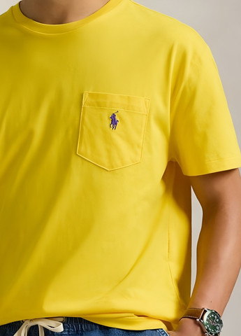 Желтая футболка Ralph Lauren