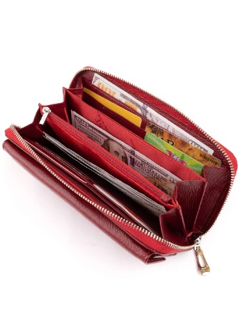 Жіночий шкіряний гаманець 20х10х2 см st leather (252129664)