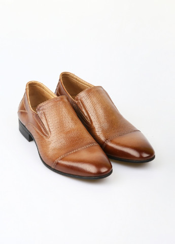 Кэжуал коричневые мужские туфли No Brand
