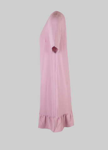 Світло-рожева кежуал сукня Boohoo однотонна