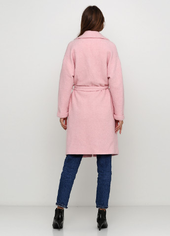 Светло-розовое демисезонное Пальто Pink