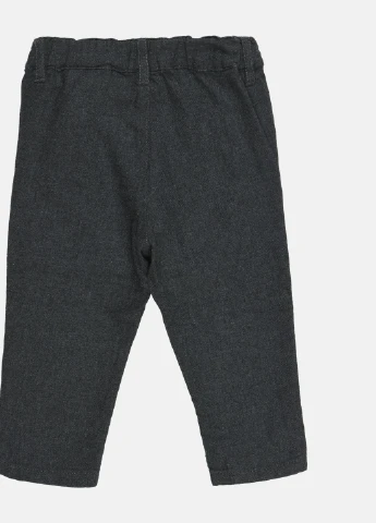 Темно-серые кэжуал демисезонные брюки H&M