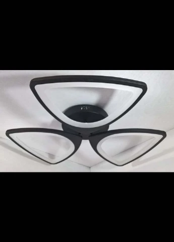 Светодиодная потолочаня LED люстра 2282/3-bk Черный 9х63х63 см. Handmade (234540134)
