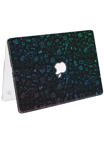 Чохол пластиковий для Apple MacBook Pro 13 A1706 / A1708 / A1989 / A2159 / A1988 Патерн Лего (Lego pattern) (9648-2550) MobiPrint (218857624)