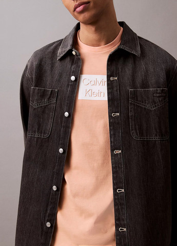 Помаранчева футболка Calvin Klein