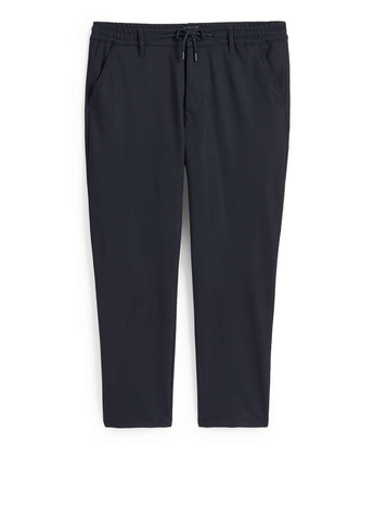 Темно-синие кэжуал демисезонные чиносы брюки C&A