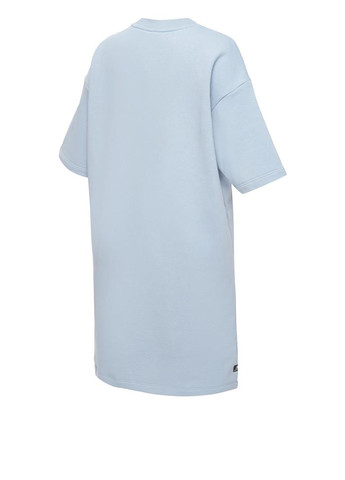 Сіро-голубий спортивна, кежуал сукня wd31501lay сукня-футболка New Balance з логотипом
