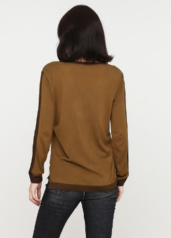 Оливковый (хаки) демисезонный пуловер пуловер Jacqueline Riu