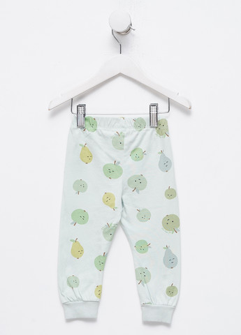 Светло-зеленые домашние демисезонные брюки H&M