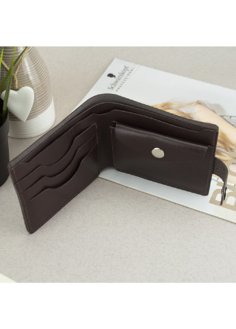 Подарунковий чоловічий набір №61: обкладинка документи + ключниця + портмоне (коричневий матовий) HandyCover (251111637)