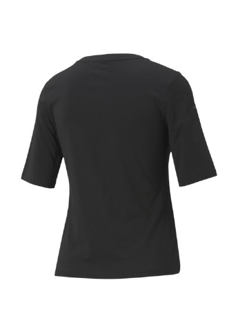 Чорна всесезон футболка ferrari style shield tee Puma