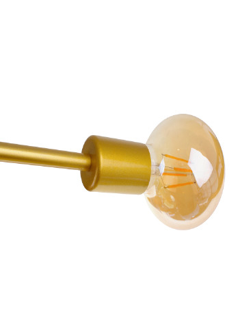 Люстра потолочная на 6 лампочек BR-01 621S/6 E27 BK/G Brille (247373790)