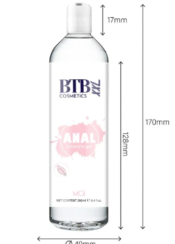 Анальне Масло на водній основі BTB Anal Relax (250 мл) MAI (254151120)