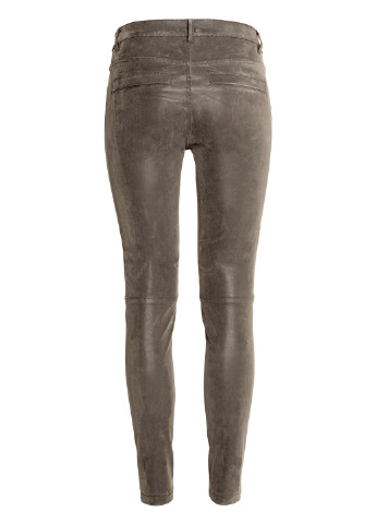 Грифельно-серые кэжуал демисезонные зауженные брюки H&M