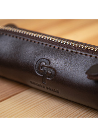 Шкіряна ключниця 5х14х3,5 см Grande Pelle (252415657)