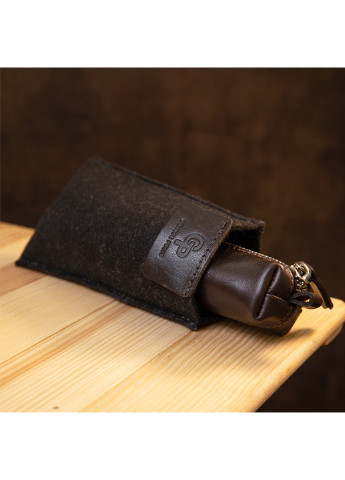 Шкіряна ключниця 5х14х3,5 см Grande Pelle (252415657)