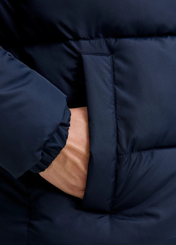 Темно-синя демісезонна куртка Jack & Jones