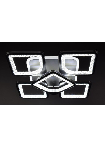 Люстра потолочная LED с пультом A2281/4+1SQ-RGB-bk Черный 11х40х40 см. Sunnysky (253122314)