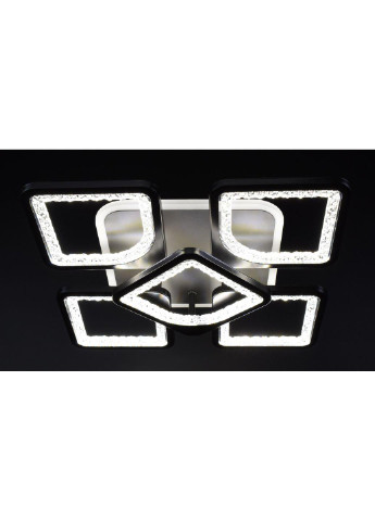 Люстра стельова LED з пультом A2281/4+1SQ-RGB-bk Чорний 11х40х40 см. Sunnysky (253122314)