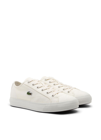 Белые кеды Lacoste