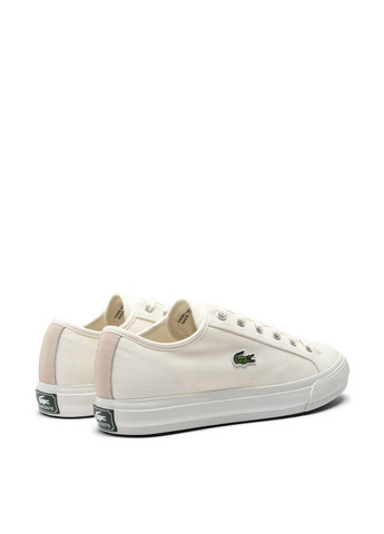 Белые кеды Lacoste