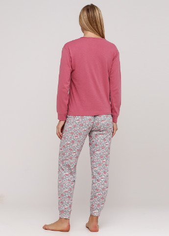 Терракотовая всесезон пижама (свитшот, брюки) свитшот + брюки Fawn