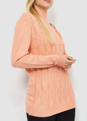 Персиковый демисезонный свитер Ager