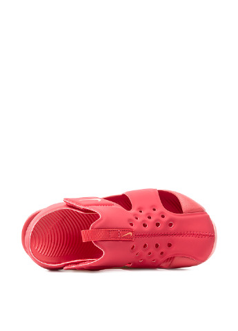 Розовые спортивные сандалии Nike на липучке
