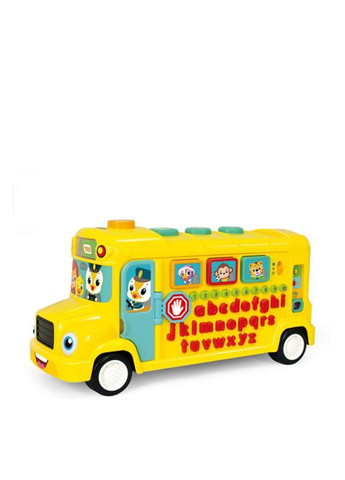 Музична іграшка, що розвиває Шкільний автобус, 35х12х18 см Hola Toys (286215608)