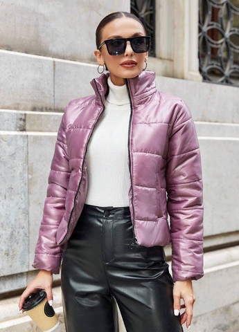 Бузкова демісезонна куртка SHEIN