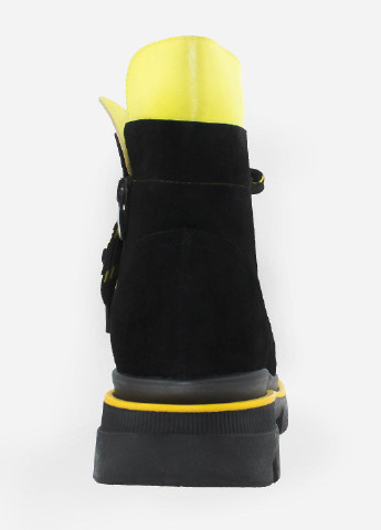 Осенние ботинки rs2026-3-11 черный Scorpion из натуральной замши