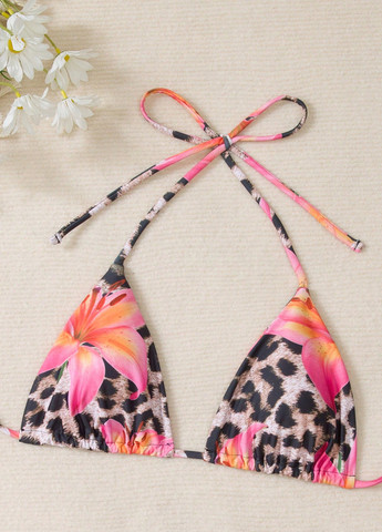 Комбінований демісезонний купальник (ліф, трусики) бікіні, роздільний SHEIN