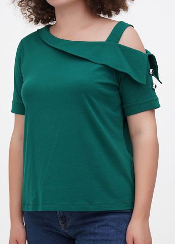 Зеленая демисезонная блуза Rick Cardona