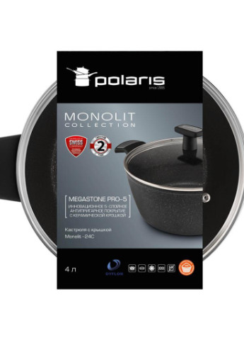 Каструля Monolit 4 л (Monolit-24C) Polaris (254108421)