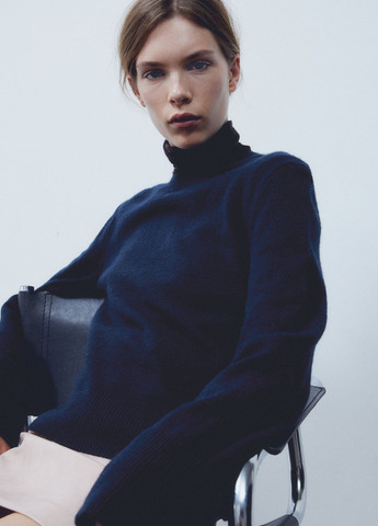 Темно-синій демісезонний джемпер джемпер H&M