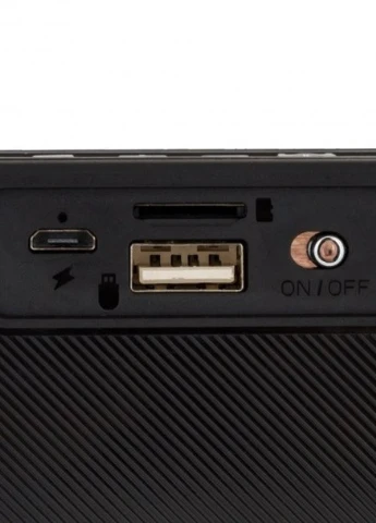 Портативна колонка HC7 10Вт USB, AUX, FM, Bluetooth чорна (ЦУ-00032737) XPRO (254455888)