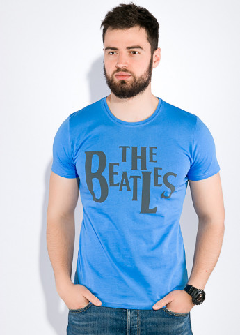 Блакитна футболка Time of Style