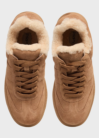 Кроссовки PRPY рыжие зима (366438681)