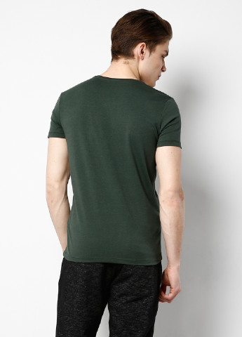 Темно-зелена футболка Colin's