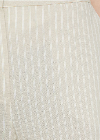 Светло-бежевые кэжуал летние кюлоты брюки KOTON