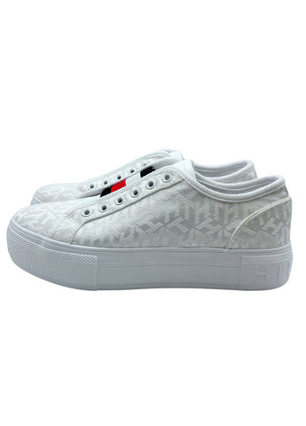 Белые кеды Tommy Hilfiger