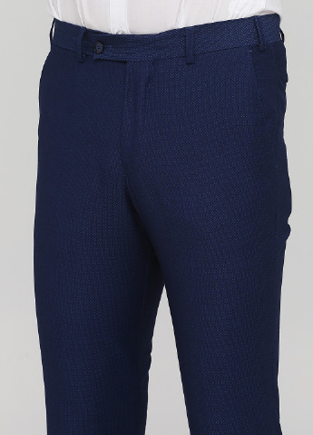 Темно-синие классические демисезонные классические брюки C&A