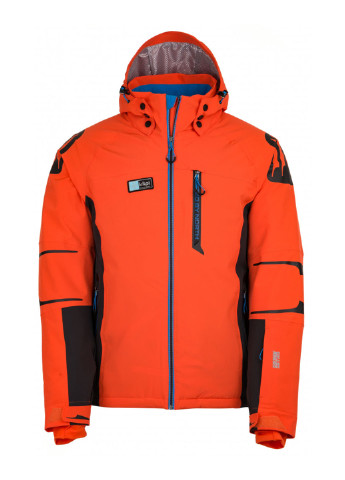 Оранжево-красная зимняя лыжная куртка Kilpi